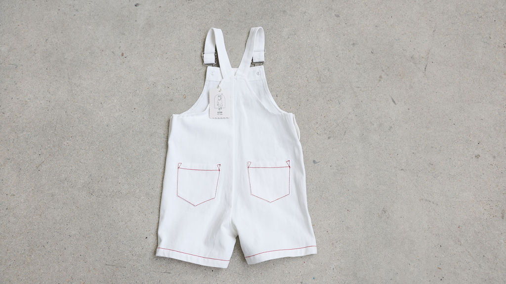 Bimbo Overalls Rosso