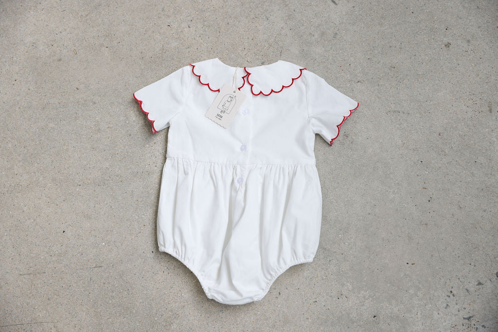 Piccolina Romper Rosso