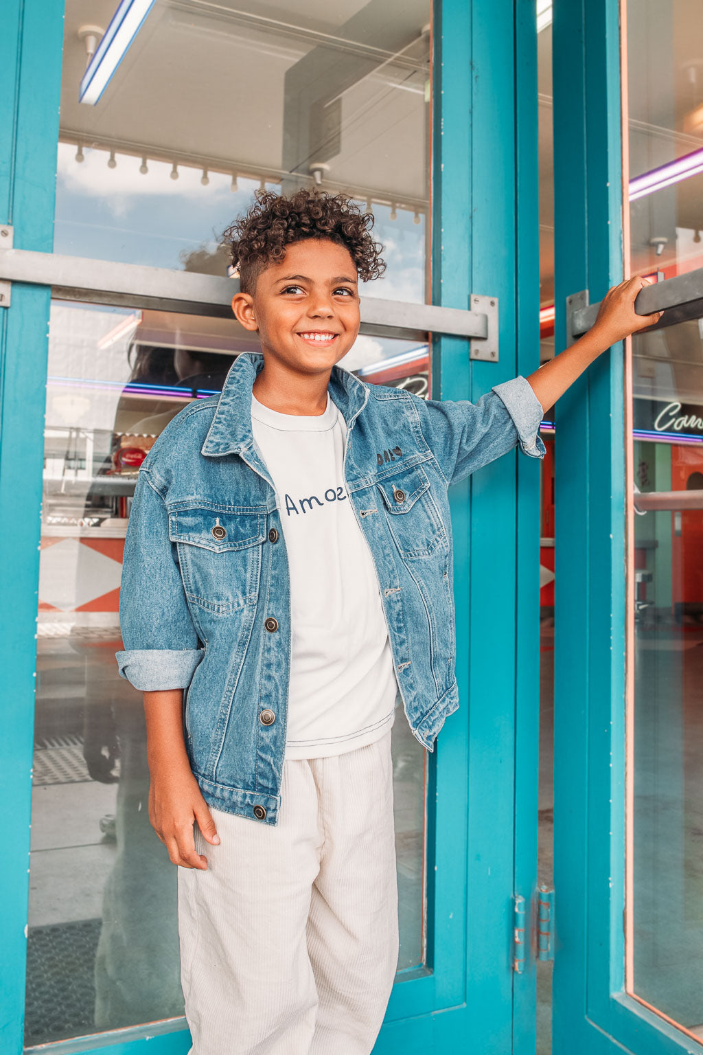 Mikey Denim Jacket Nero