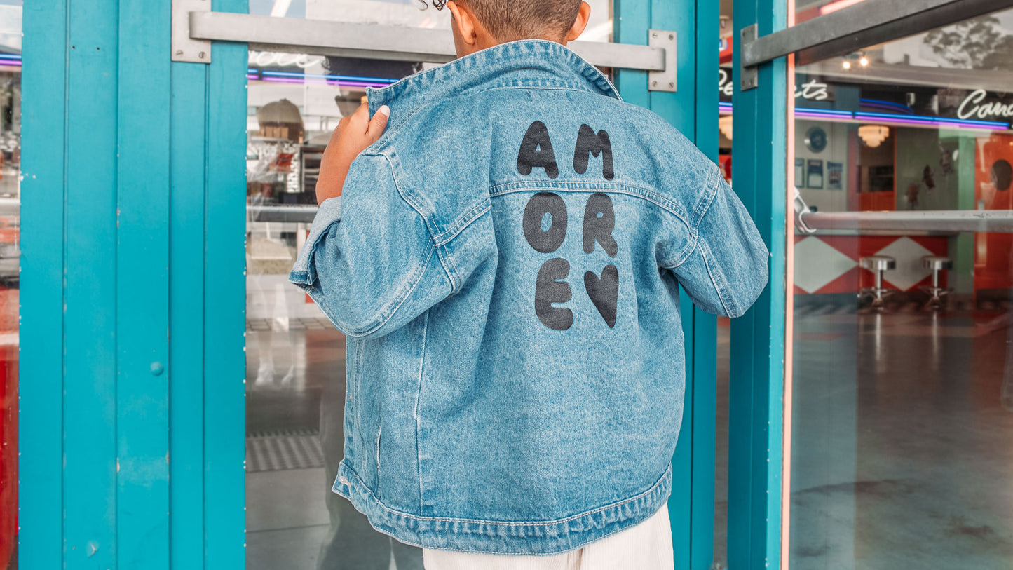 Mikey Denim Jacket Nero