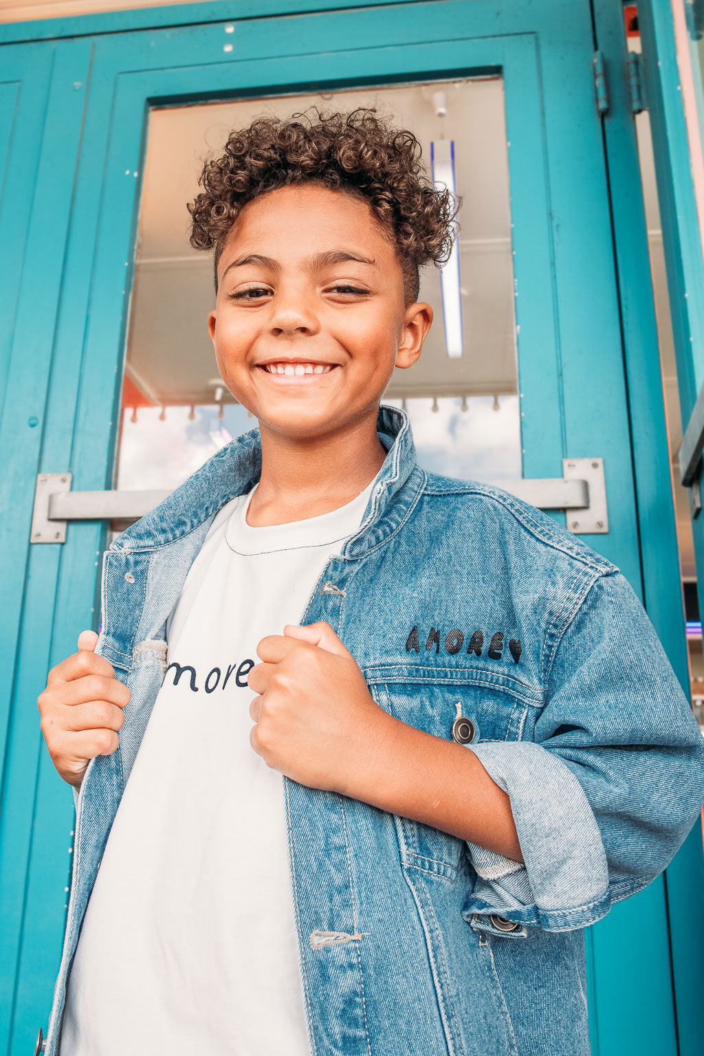 Mikey Denim Jacket Nero