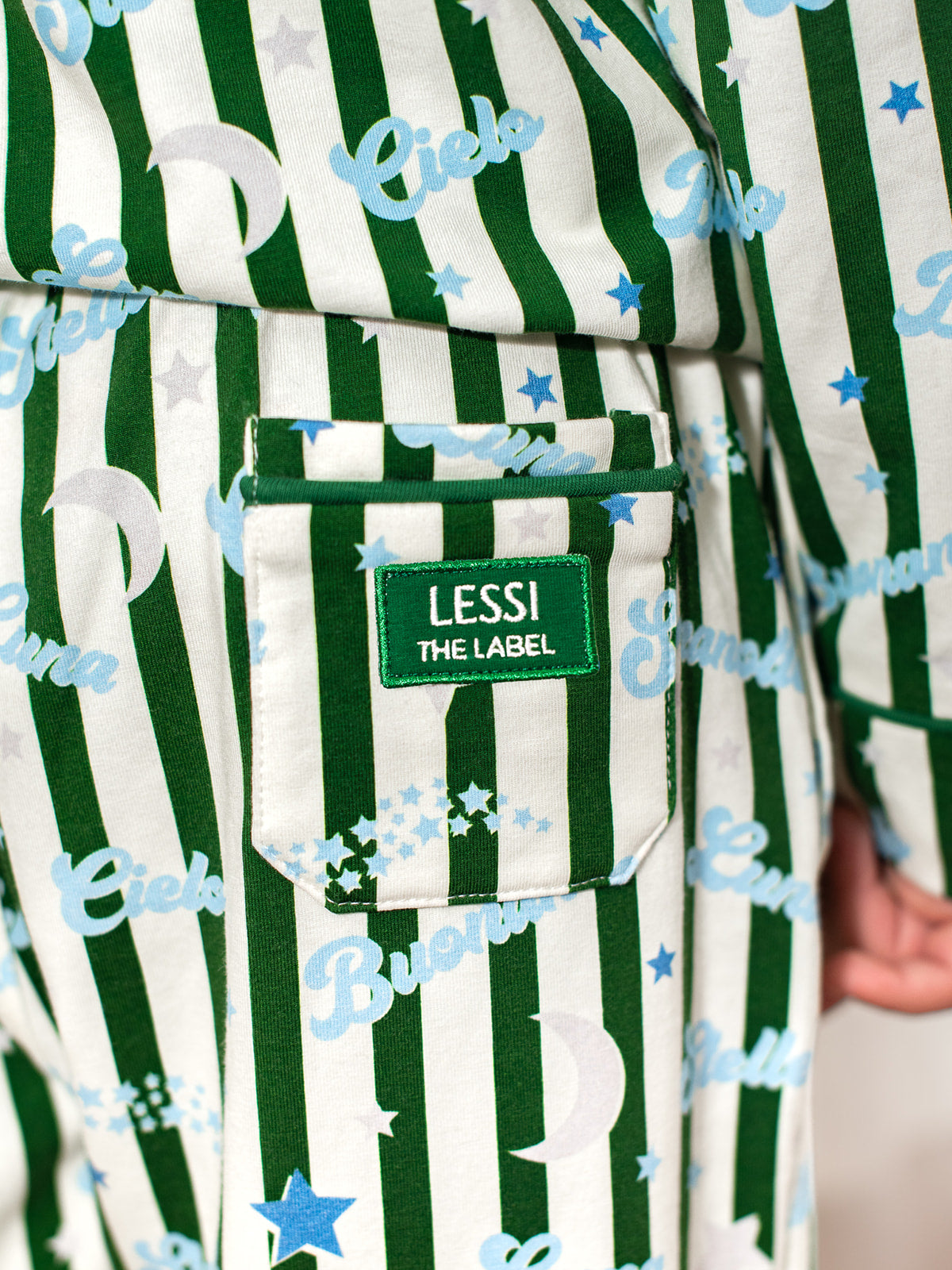 Stelle Kids Pyjama Set Green/Blue