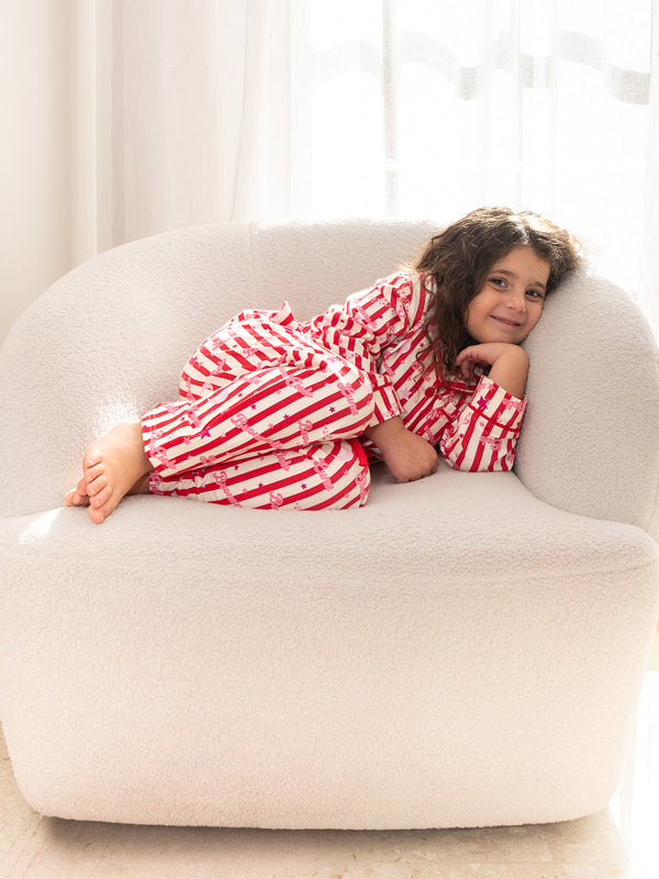Stelle Kids Pyjama Set Red/Pink