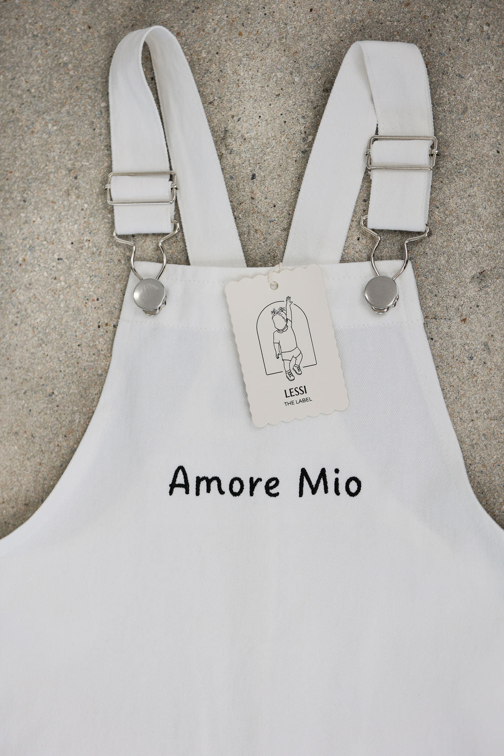 Bimbo Overalls Nero