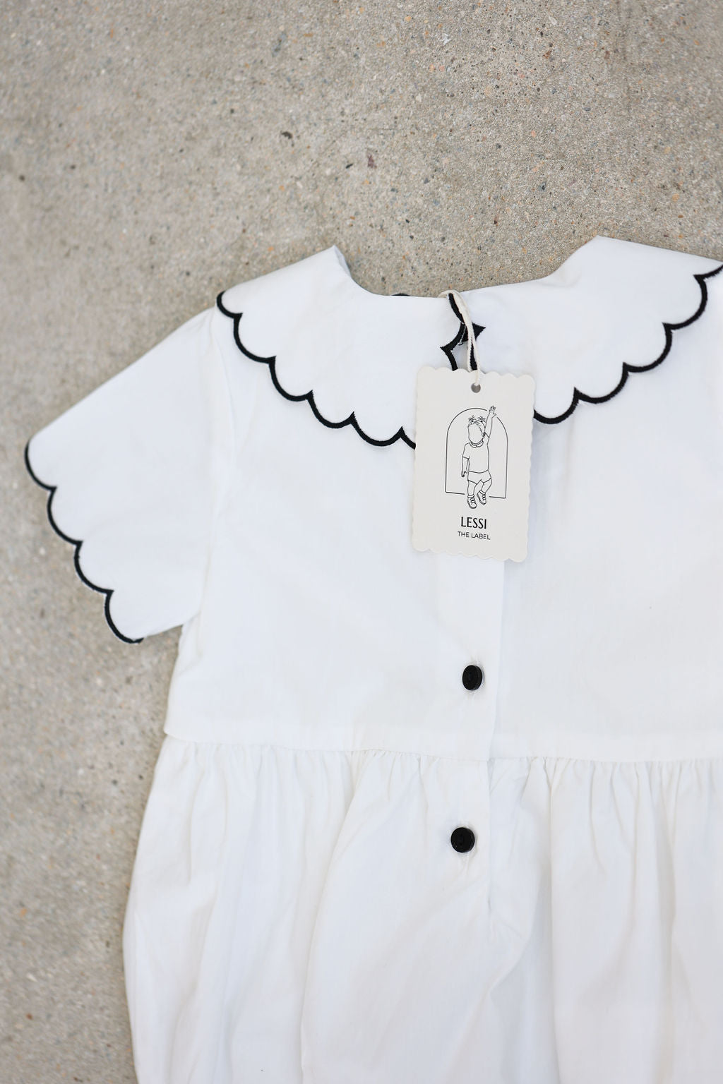 Piccolina Romper Nero