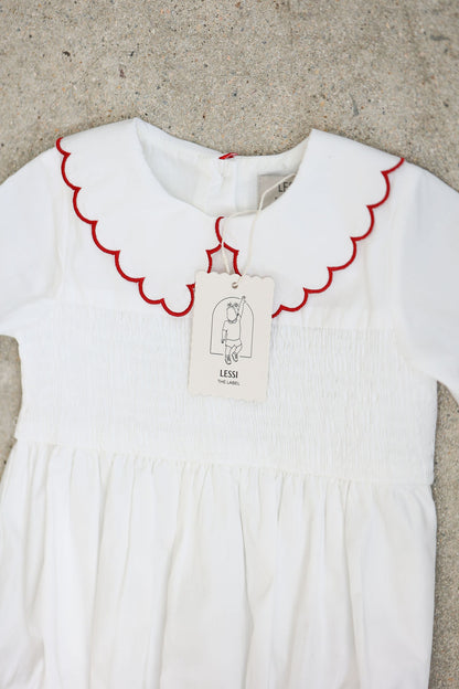 Piccolina Romper Rosso