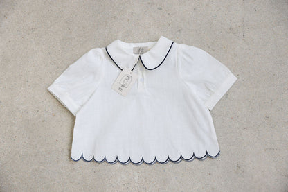 Carina Top Blu'