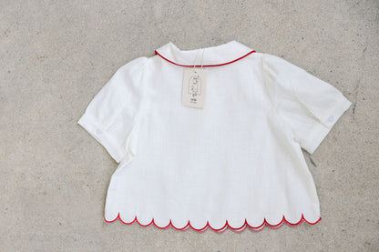 Carina Top Rosso