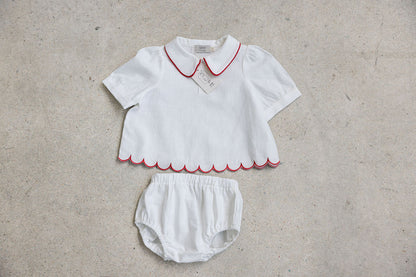 Carina Top Rosso