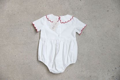 Piccolina Romper Rosso