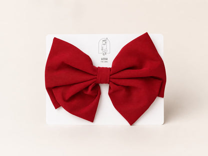 Alessia Bow Rosso