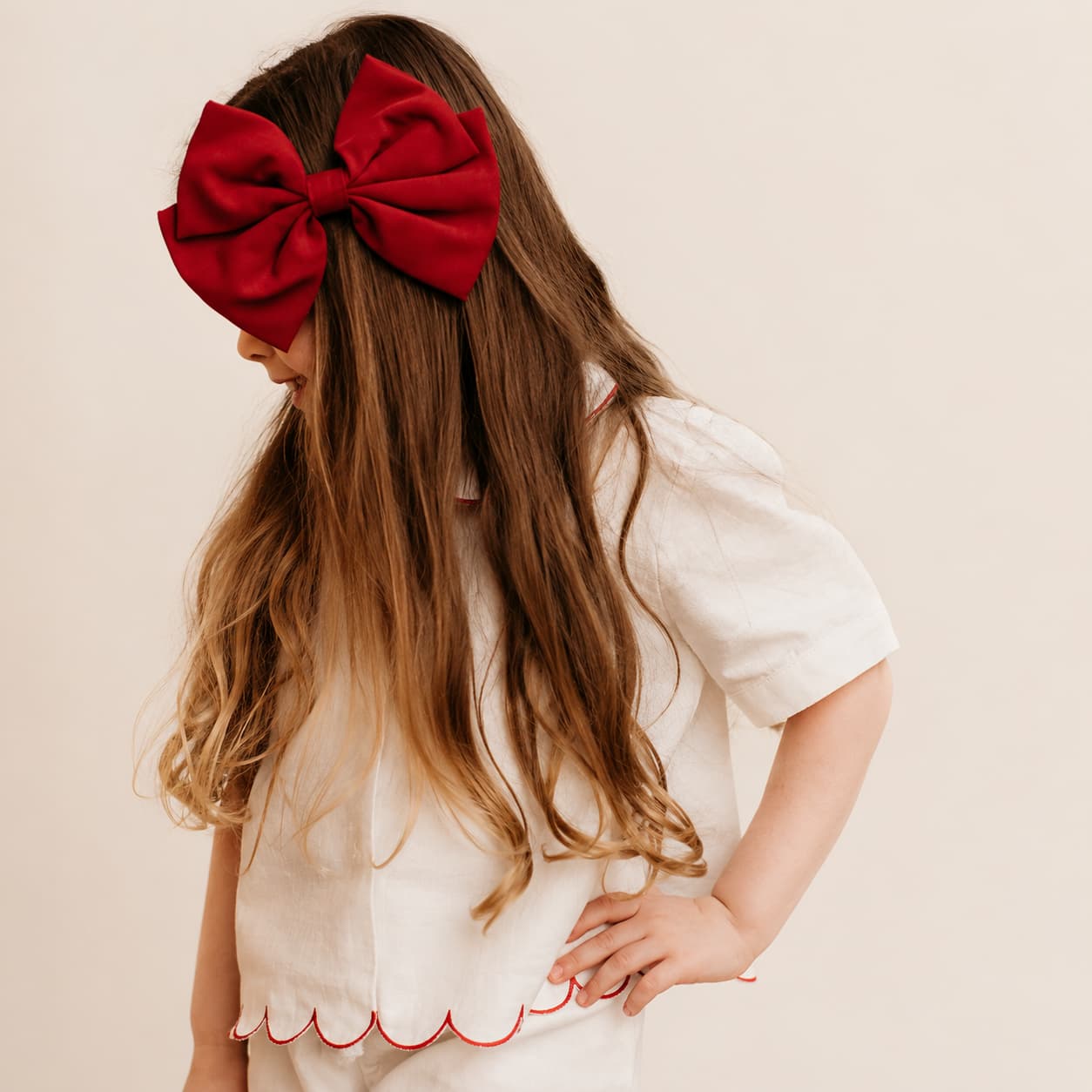 Alessia Bow Rosso