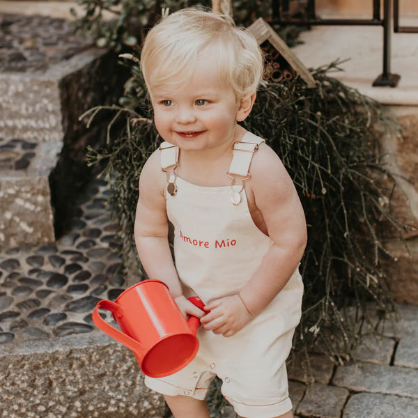 Bimbo Overalls Rosso