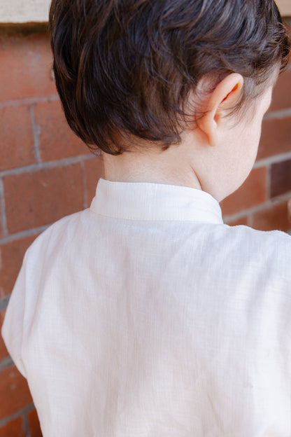 Capo Long Sleeve Linen Shirt