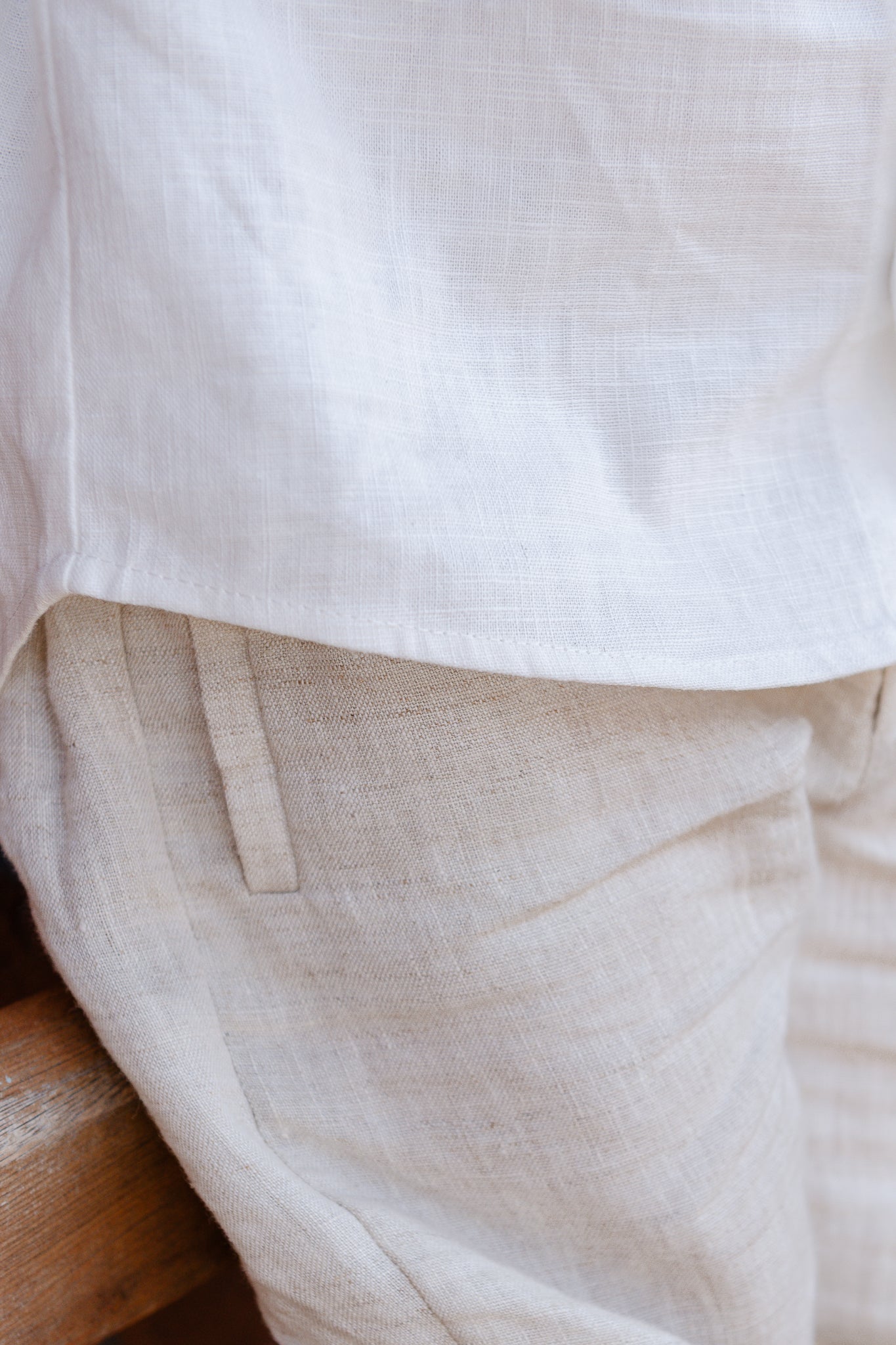 Capo Long Sleeve Linen Shirt