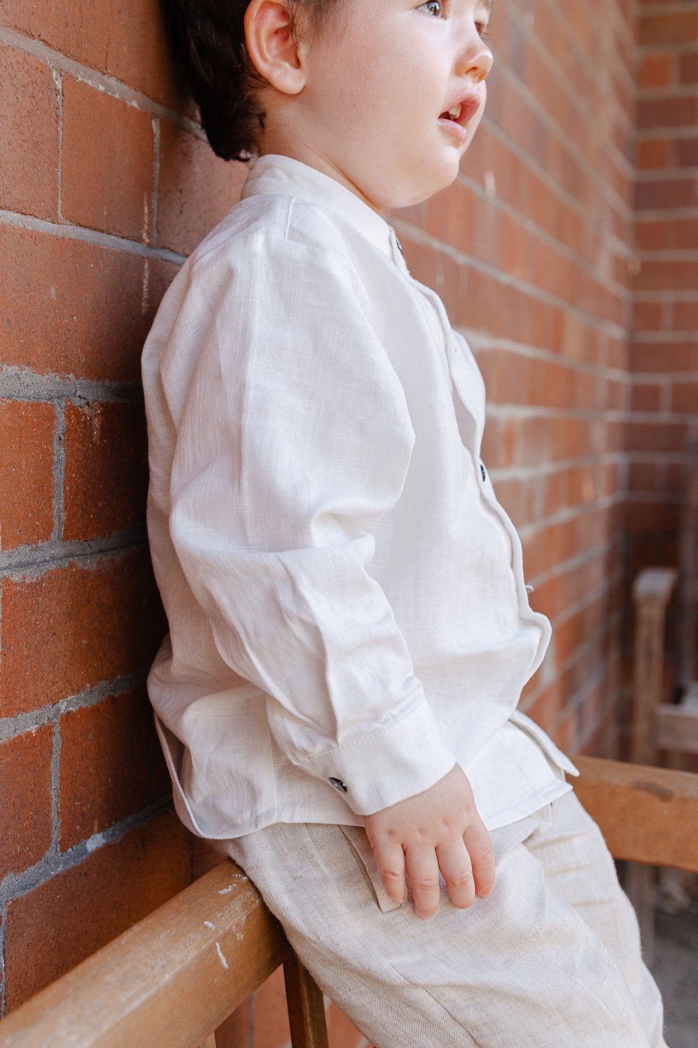 Capo Long Sleeve Linen Shirt