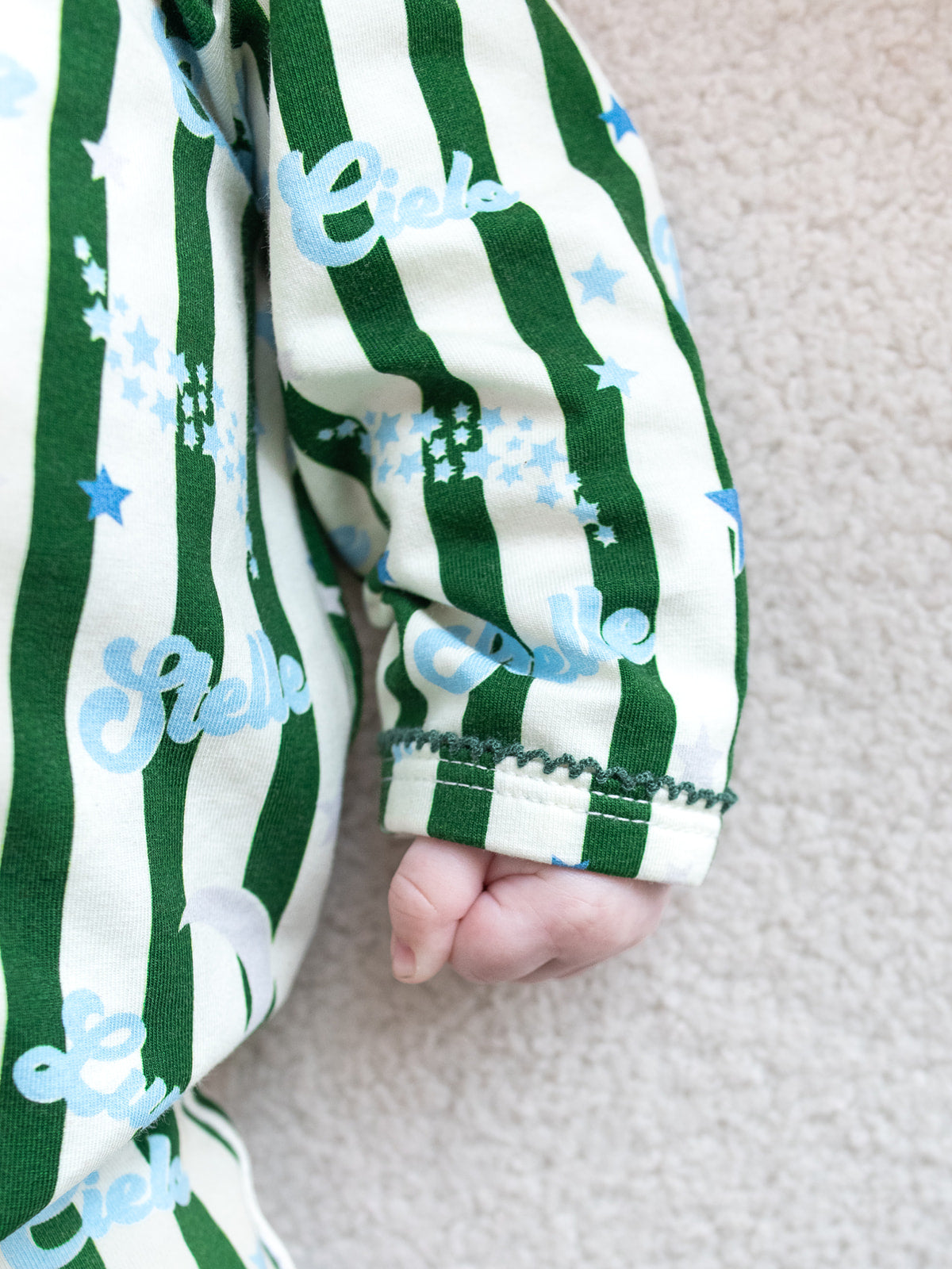 Sonno Baby Romper Green/Blue