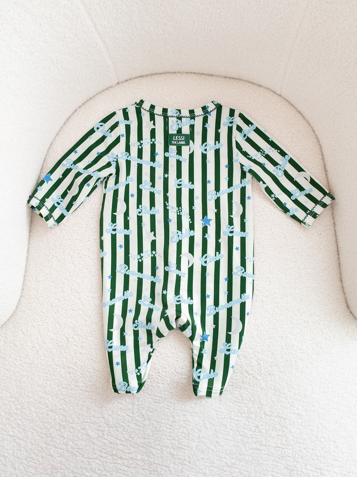 Sonno Baby Romper Green/Blue