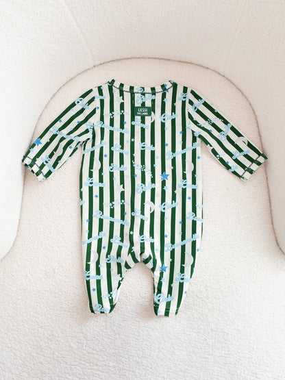 Sonno Baby Romper Green/Blue