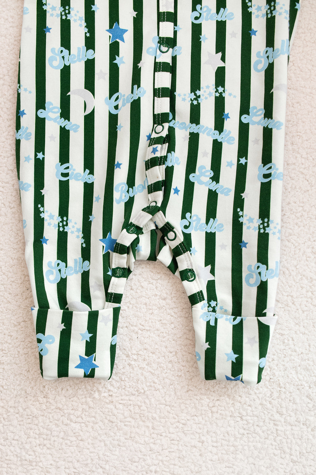 Sonno Baby Romper Green/Blue