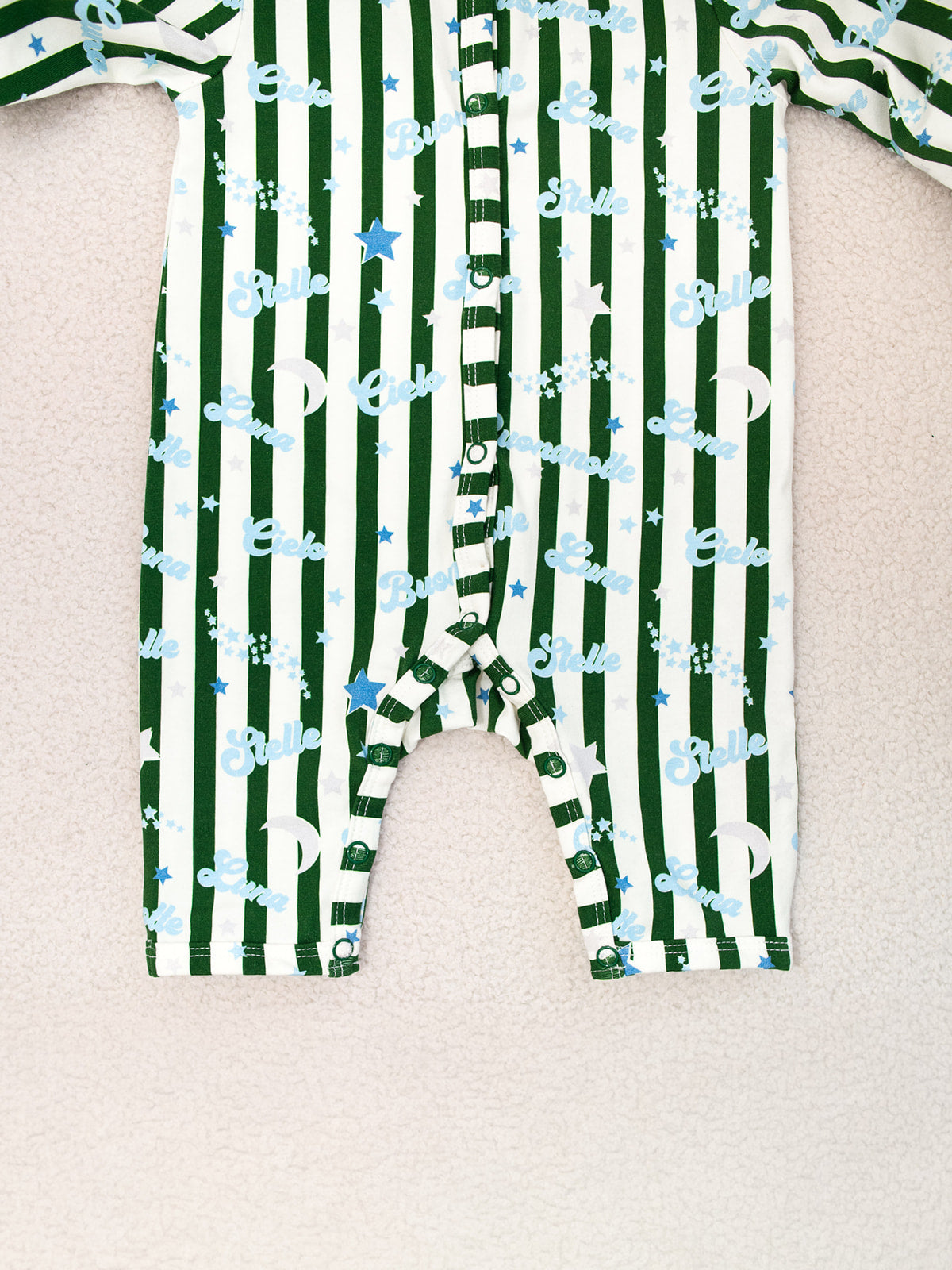 Sonno Baby Romper Green/Blue