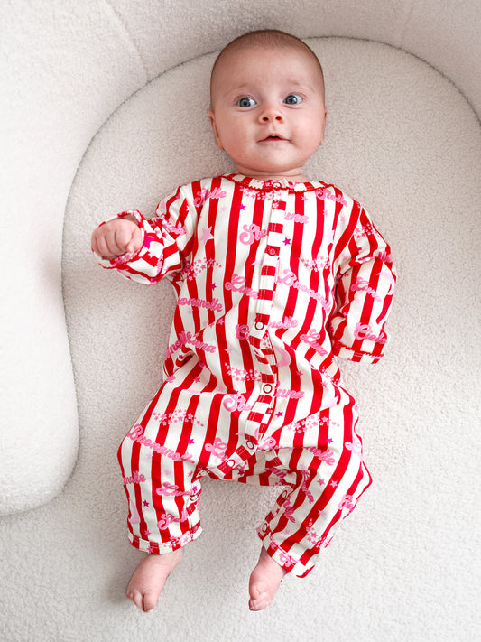 Sonno Baby Romper Red/Pink