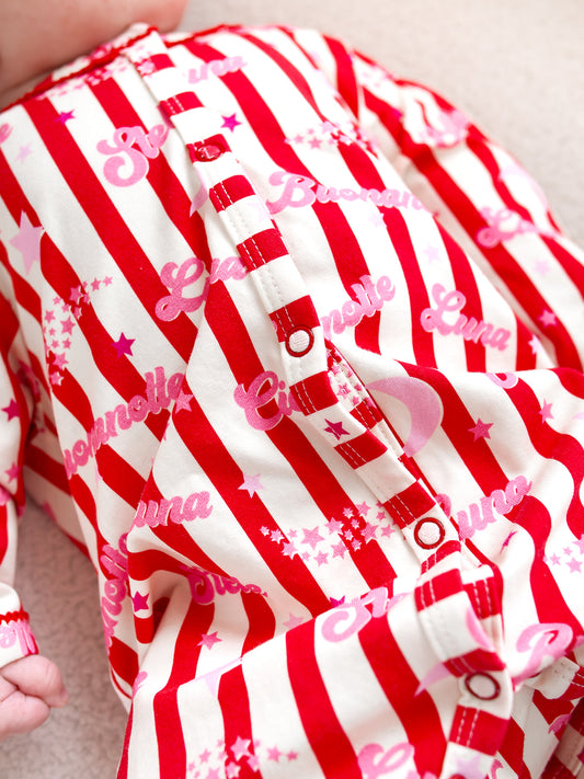 Sonno Baby Romper Red/Pink