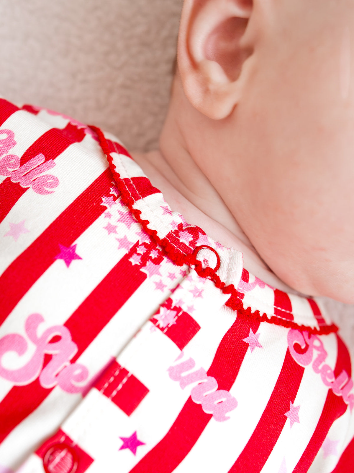Sonno Baby Romper Red/Pink