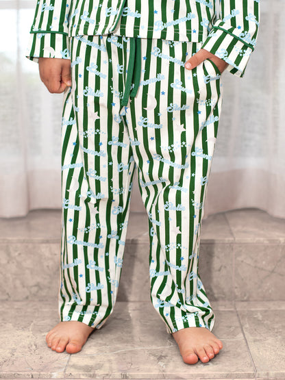 Stelle Kids Pyjama Set Green/Blue