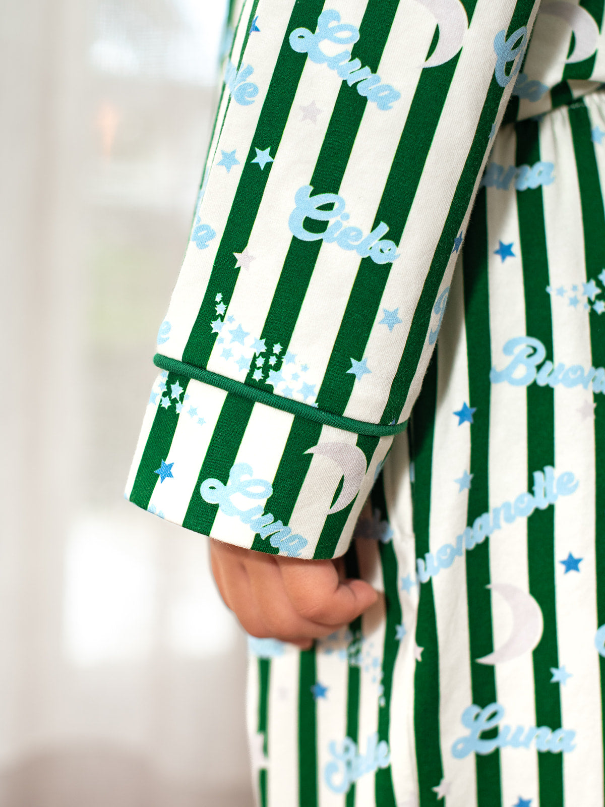 Stelle Kids Pyjama Set Green/Blue