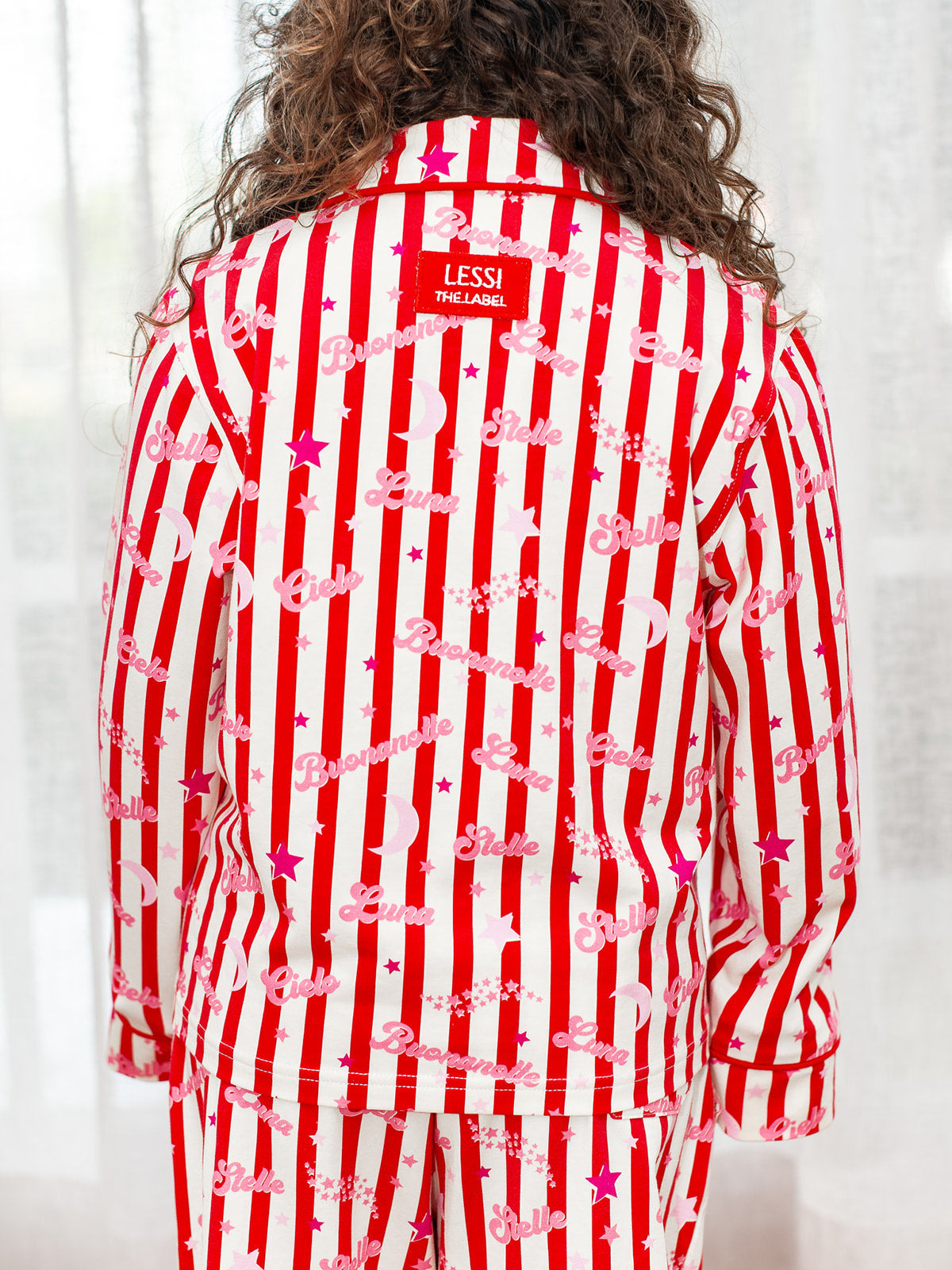 Stelle Kids Pyjama Set Red/Pink