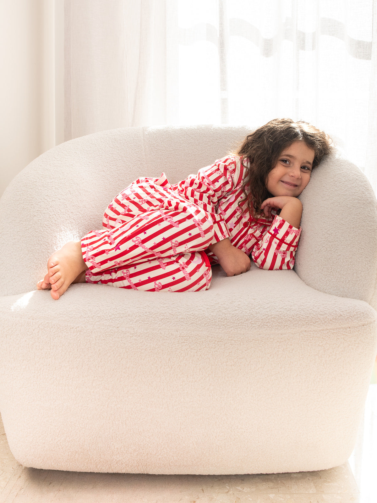 Stelle Kids Pyjama Set Red/Pink