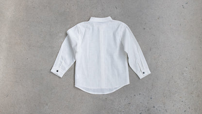 Capo Long Sleeve Shirt Bianco