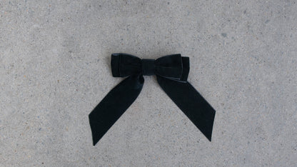 Sole Velvet Bow